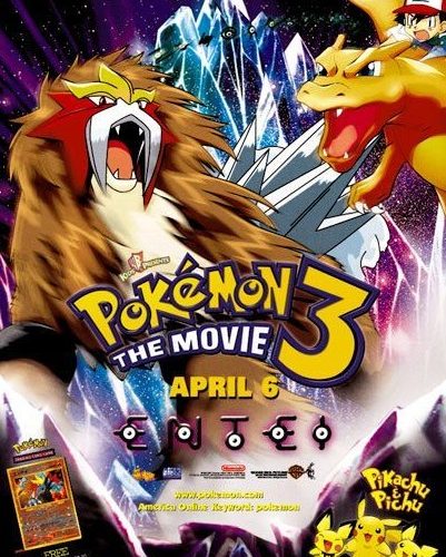 Pokemon 3: The Movie – Spell of the Unown: Entei English Dubbed